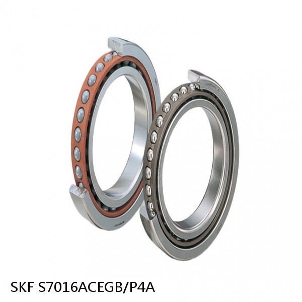S7016ACEGB/P4A SKF Super Precision,Super Precision Bearings,Super Precision Angular Contact,7000 Series,25 Degree Contact Angle #1 small image