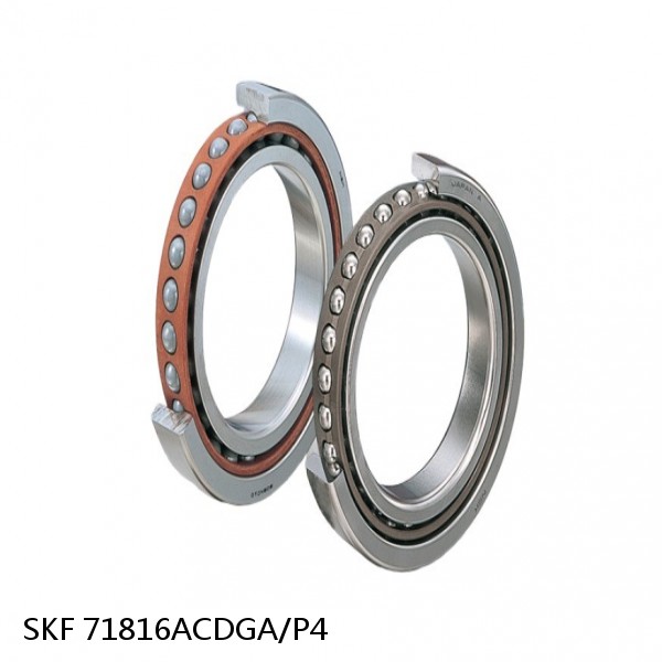 71816ACDGA/P4 SKF Super Precision,Super Precision Bearings,Super Precision Angular Contact,71800 Series,25 Degree Contact Angle #1 image