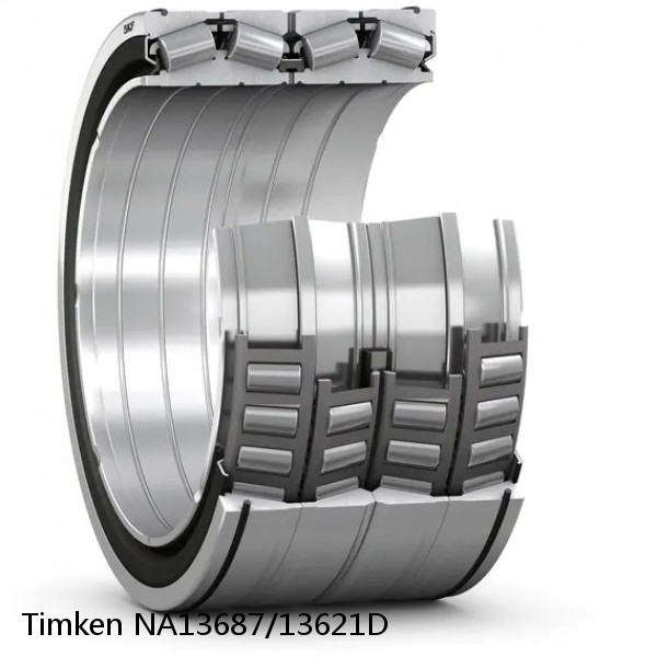 NA13687/13621D Timken Tapered Roller Bearing Assembly #1 image