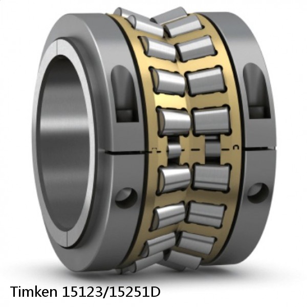 15123/15251D Timken Tapered Roller Bearing Assembly #1 image